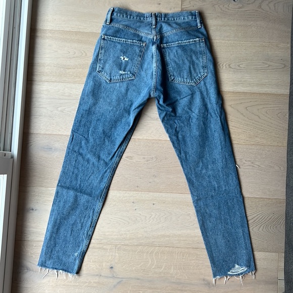Agolde Jamie High Rise Straight Leg Jeans - Picture 4 of 6